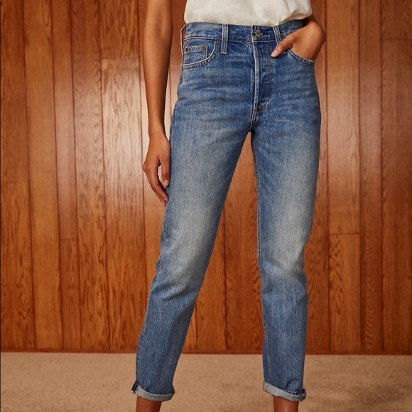 Aritzia Denim Forum Ex-Boyfriend Jeans - Picture 2 of 9